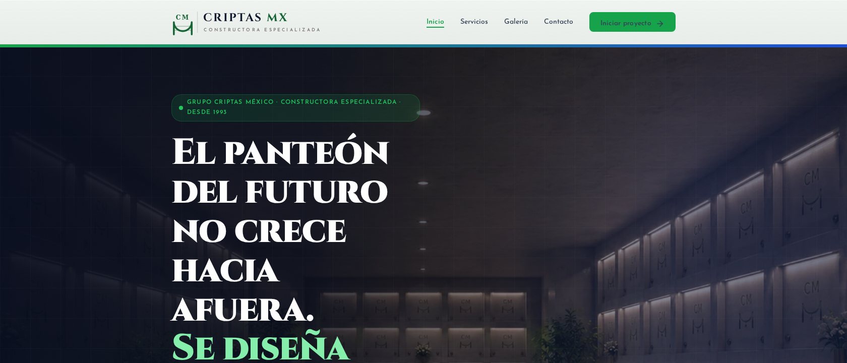 Criptas MX site